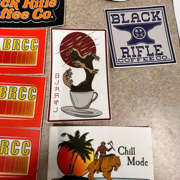 BLACK RIFLE COFFEE lot Sticker Set - Multicolor - Picture 4 of 10